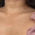 18K Gold Plated 925 Sterling Silver Heart Necklace - Evelyn