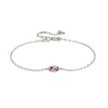 18K Gold Plated 925 Sterling Silver Marquise-shaped Bracelet - Maya