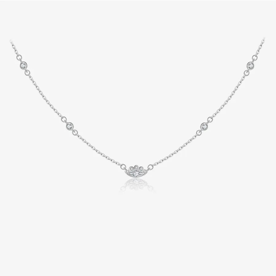 18K Gold Plated 925 Sterling Silver Eye Necklace - Noah