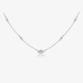 18K Gold Plated 925 Sterling Silver Eye Necklace - Noah